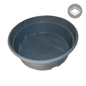 350 Gallon Water Tank Reservoir, Round
