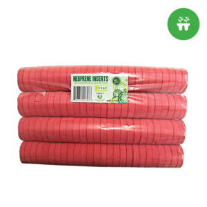 2'' Neoprene Inserts (100-pack) Red