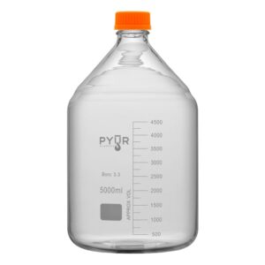 10000ml Glass Reagent Media Storage Bottle GL45 Screw Cap