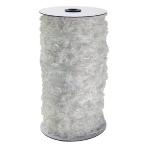 5'x750' Trellis Netting Roll White 6'' Mesh Squares