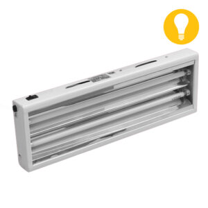 LuxStar T5 2' x 2 Bulb Fixture w/ Grow Bulbs