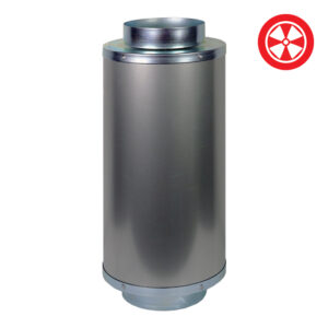 6'' Inline Duct Muffler