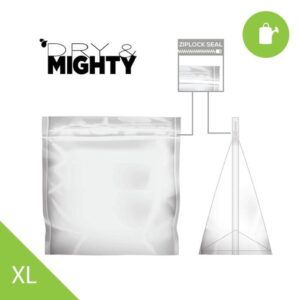 Dry & Mighty Bag X-Large (100 pack) - White Label / Unbranded