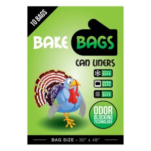Bake Bags Ostrich Can Liners 30'' W x 48'' H  (10/pack)