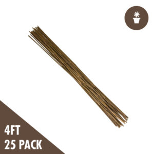 4'  Natural Bamboo Stakes (25-pack)