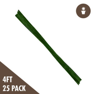 4' Green Bamboo Stakes (25-pack)