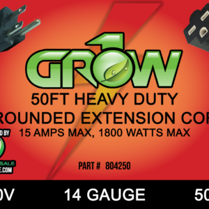 Grow1 240V Extension Cord 14 Gauge 50'