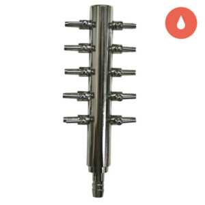 Chrome Air Divider 10 Outlet