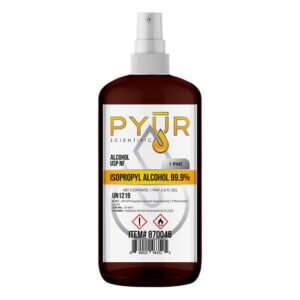 Pyur Scientific ISO 99.9% 16oz (16 Bottles Per Case)