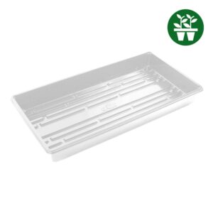 10''x20'' White Propagation Tray w/o Drain Holes
