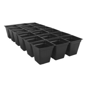 18 Site 10"x20" Breakable 3.5" DEEP Pots