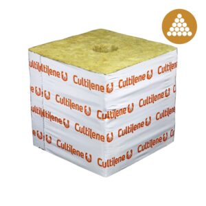 Cultilene 6x6x6 Block w/ Optidrain (48 pieces per case) Cultiwool