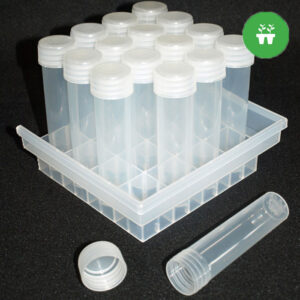 25mm Screw Top Tubes (16 pcs)